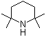 structure of CAS# 768-66-1, 2,2,6,6-Tetramethylpiperidine;HTMP
