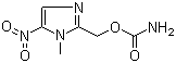 structure of CAS# 7681-76-7, Ronidazole;1-Methyl-2-(carbamoyloxymethyl)-5-nitroimidazole