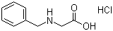 Benzylaminoacetic acid hydrochloride molecular structure (CAS 7689-50-1)