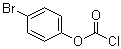 structure of CAS# 7693-44-9, 4-Bromophenyl chloroformate;p-Bromophenyl chloroformate