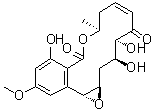 结构式 CAS# 76958-67-3, 寄端霉素