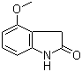 structure of CAS# 7699-17-4, 4-Methoxy-2-indolinone;4-Methoxy-2-oxindole
