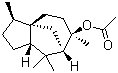 结构式 CAS# 77-54-3, 乙酸柏木酯