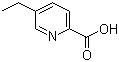 5-乙基-2-吡啶羧酸分子结构 (CAS 770-08-1)