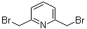 2,6-Bis(bromomethyl)pyridine molecular structure (CAS 7703-74-4)