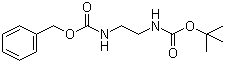 structure of CAS# 77153-05-0, N-Cbz-N'-Boc-ethylenediamine;N-(Benzyloxycarbonyl)-N'-(tert-butoxycarbonyl)ethylenediamine