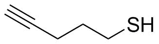 Pent-4-yne-1-thiol molecular structure (CAS 77213-88-8)