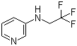 N-(2,2,2-Trifluoroethyl)pyridin-3-amine molecular structure (CAS 77262-40-9)