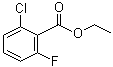 Ethyl 2-chloro-6-fluorobenzoate molecular structure (CAS 773134-56-8)