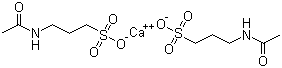structure of CAS# 77337-73-6, Acamprosate calcium;Calcium 3-(acetylamino)propanesulphonate; Calcium 3-acetamidopropane-1-sulfonate