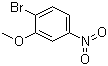 structure of CAS# 77337-82-7, 2-Bromo-5-nitroanisole