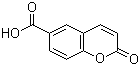Coumarin-6-carboxylic acid molecular structure (CAS 7734-80-7)