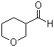四氢吡喃-3-甲醛分子结构 (CAS 77342-93-9)