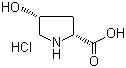 cis-4-Hydroxy-D-proline hydrochloride molecular structure (CAS 77449-94-6)