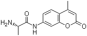 structure of CAS# 77471-41-1, L-Alanine 4-methylcoumaryl-7-amide;(2S)-2-Amino-N-(4-methyl-2-oxo-2H-1-benzopyran-7-yl)propanamide