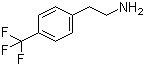 2-(4-三氟甲基苯基)乙胺分子结构 (CAS 775-00-8)