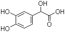 3,4-二羟基扁桃酸分子结构 (CAS 775-01-9)