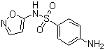 N-(Isoxazol-5-yl)sulphanilamide molecular structure (CAS 7758-79-4)