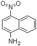结构式 CAS# 776-34-1, 4-硝基1-萘胺; 1-氨基-4-硝基萘