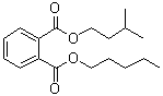 结构式 CAS# 776297-69-9, 1,2-苯二甲酸 1-(3-甲基丁基) 2-戊基酯