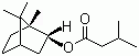 Isobornyl isovalerate molecular structure (CAS 7779-73-9)