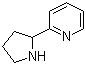2-(2-Pyridyl)pyrrolidine molecular structure (CAS 77790-61-5)
