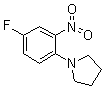 结构式 CAS# 778-56-3, 1-(4-氟-2-硝基苯基)吡咯烷