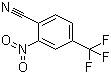 2-硝基-4-(三氟甲基)苯甲腈分子结构 (CAS 778-94-9)