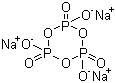 结构式 CAS# 7785-84-4, 三偏磷酸钠
