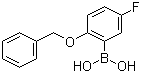 结构式 CAS# 779331-47-4, 2-苄氧基-5-氟苯硼酸