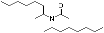 N,N-Bis(1-methylheptyl)acetamide molecular structure (CAS 77934-47-5)
