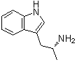 D-alpha-Methyltryptamine molecular structure (CAS 7795-52-0)