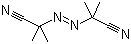 2,2'-Azobis(2-methylpropionitrile) molecular structure (CAS 78-67-1)