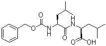 structure of CAS# 7801-71-0, N-Carbobenzoxy-L-leucyl-L-leucine;NSC 335978