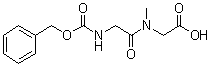 N-Carbobenzyloxyglycylsarcosine molecular structure (CAS 7801-91-4)