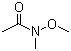 N-Methoxy-N-methylacetamide molecular structure (CAS 78191-00-1)