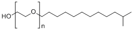 C11-14-iso-Alcohols,C13-rich, ethoxylated molecular structure (CAS 78330-21-9)