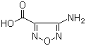 3-Aminofurazan-4-carboxylic acid molecular structure (CAS 78350-50-2)
