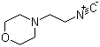 2-Morpholinoethyl isocyanide molecular structure (CAS 78375-48-1)