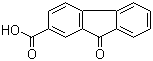 9-芴酮-2-羧酸分子结构 (CAS 784-50-9)