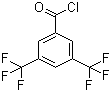 3,5-双三氟甲基苯甲酰氯分子结构 (CAS 785-56-8)