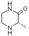 structure of CAS# 78551-38-9, (S)-3-Methylpiperazin-2-one;(3S)-3-Methylpiperazin-2-one