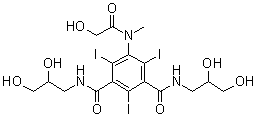 Iomeprol molecular structure (CAS 78649-41-9)