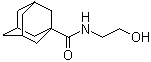 N-2-Hydroxyethyl-1-adamantylformamide molecular structure (CAS 78743-65-4)