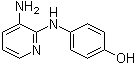 4-[(3-Amino-2-pyridinyl)amino]phenol molecular structure (CAS 78750-68-2)