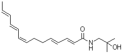 Hydroxy-gamma-sanshool molecular structure (CAS 78886-66-5)
