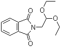 structure of CAS# 78902-09-7, Phthalimidoacetaldehyde diethyl acetal;2-Phthalimidoacetaldehyde diethyl acetal