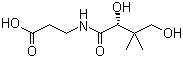 D-泛酸分子结构 (CAS 79-83-4)