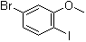 5-Bromo-2-iodoanisole molecular structure (CAS 791642-68-7)