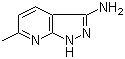 6-Methyl-1H-pyrazolo[3,4-b]pyridin-3-amine molecular structure (CAS 79173-38-9)